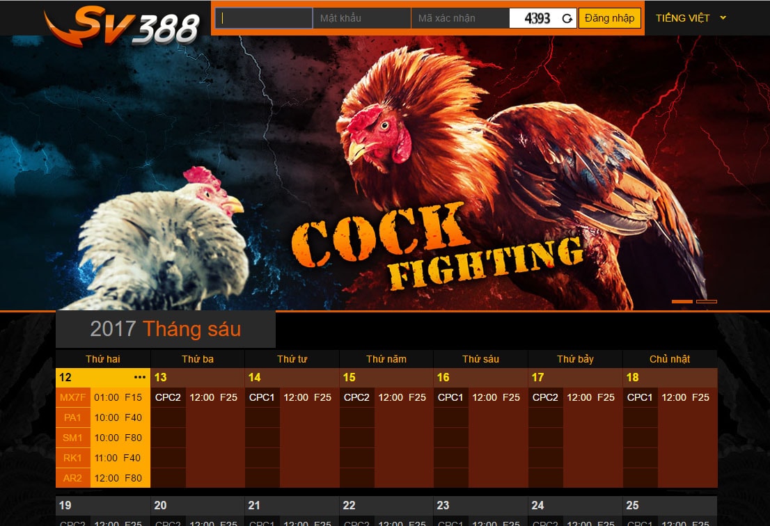 Đá gà trực tuyến Campuchia tại Daga68.